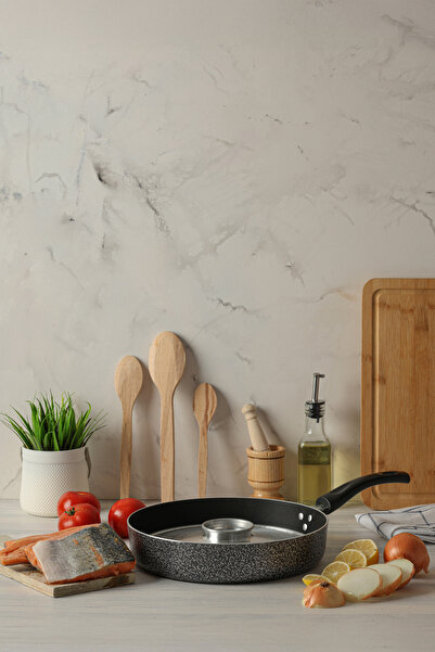 KILIÇ 24cm Kapaklı Balık Tavası