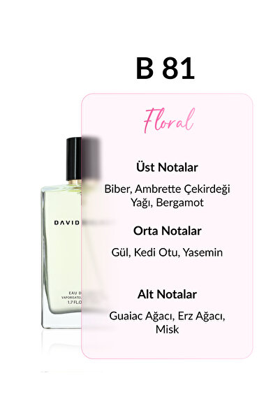 David Walker B81 Zoro 50 ml Kadın Parfüm | Floral
