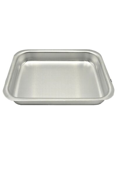 Generic Set of 3 rectangular aluminum baking trays