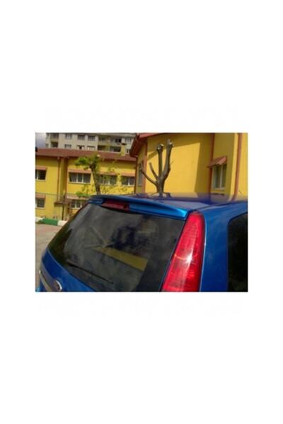 SPOYLERCENTER Ford Fiesta 2003-2008 Uyumlu 4 Kapı Spoiler BOYASIZ