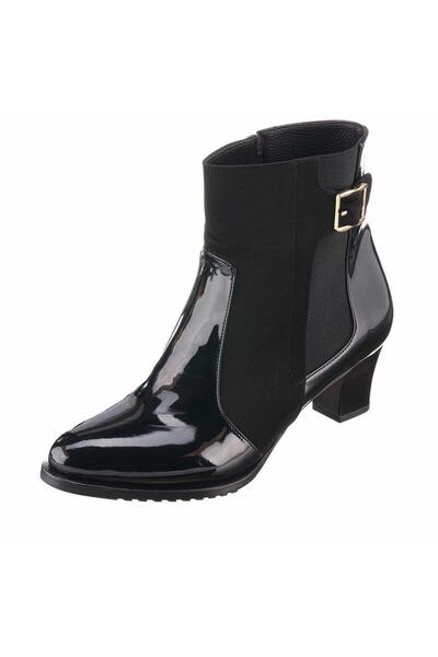 İriadam Large Size Women's Boots M.F1753 Black