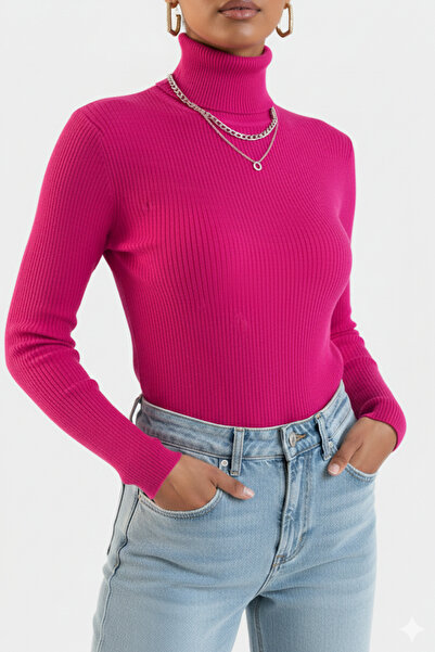 ZENCHES Boğazlı Kazak Hazır Paket Mevsimlik Kurtarıcı Parça Pamuklu Balıkçı Y...