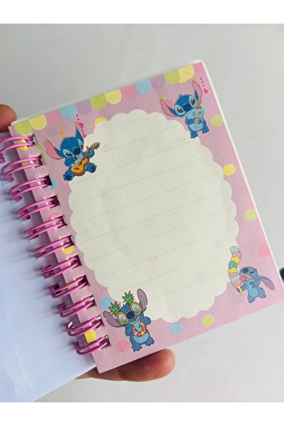 synshop Stitch 3D Water Glitter Beaded Cover Sticker Notepad
