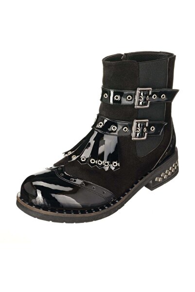 İriadam Cizme de damă mărime mare M.F1720 negre