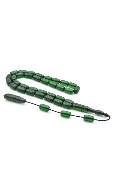 Murty99 خرز صلاة من العنبر الأخضر الزمردي المميز المميز من Erkan Çubukcu