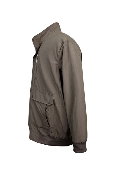 tambattal Plus Size Cotton Seasonal Coat with Ribbing (Extra Wide Fit)