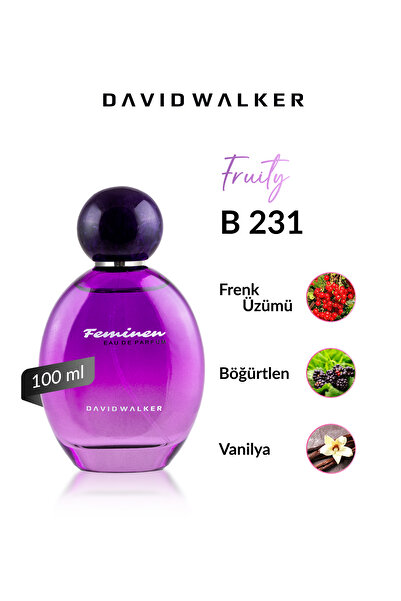 David Walker B231 Sensitive 100 ml Kadın Parfüm | Fruity