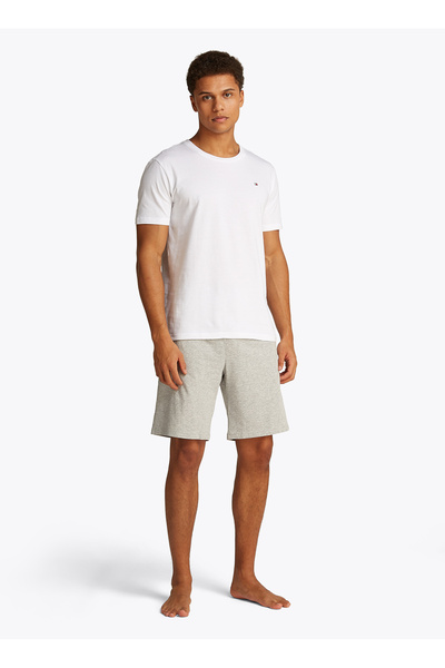 Tommy Hilfiger Beyaz Erkek T-Shirt UM0UM0337905E