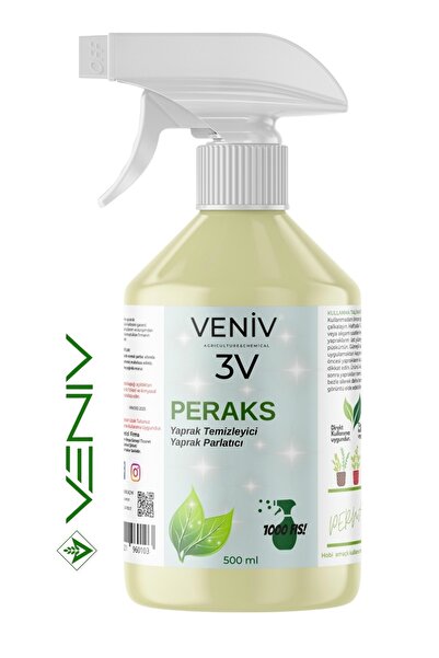 VENİV AGRİCULTURE 3V Peraks Bitkisel Yaprak Parlatıcı & Temizleyici - Bitki K...