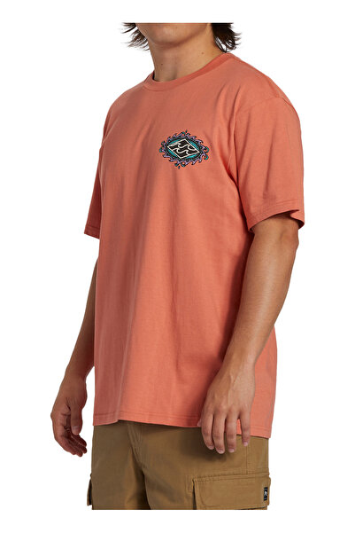 BİLLABONG ABYZT02255_CRAYON WAVE TEES Ανδρικό μπλουζάκι με λαιμόκοψη με σχέδιο, κανονική εφαρμογή, με σχέδιο