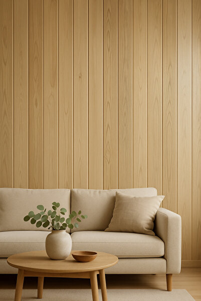 AĞAÇ AHŞAP ÇAM LAMBRİ 250 CM BOY