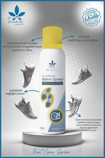 Tuana Kozmetik Ayakkabı Bakım Spreyi 150 Gr.