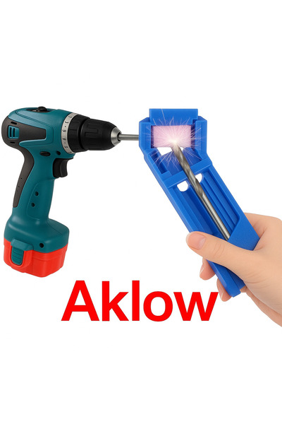 Aklow akyoleticaret Aklow ® Taşınabilir Kullanımı Kolay Hafif Matkap Ucu Bile...