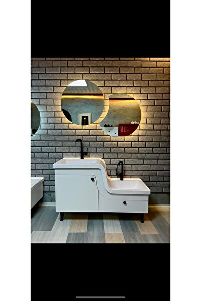 ADNAN MOBİLYA Abdest Lavabosu Z Lavabo Çocuk Yaşlı Engelli Abdest lavabo sağ çukur 115 cm