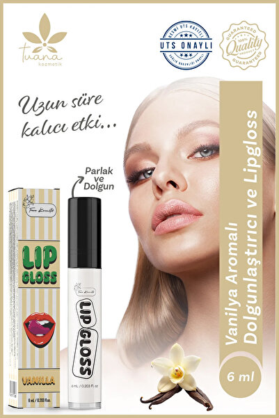 Tuana Kozmetik Vanilyalı Dudak Dolgunlaştırıcı Ve Parlatıcı Lip Gloss