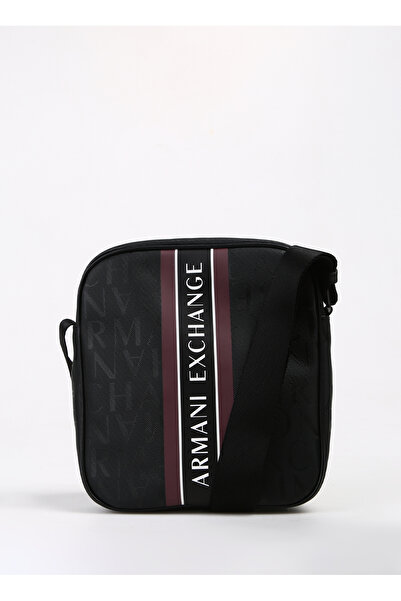 Armani Exchange Siyah Erkek 15x23x5,5 cm Postacı Çantası 952399 CC831