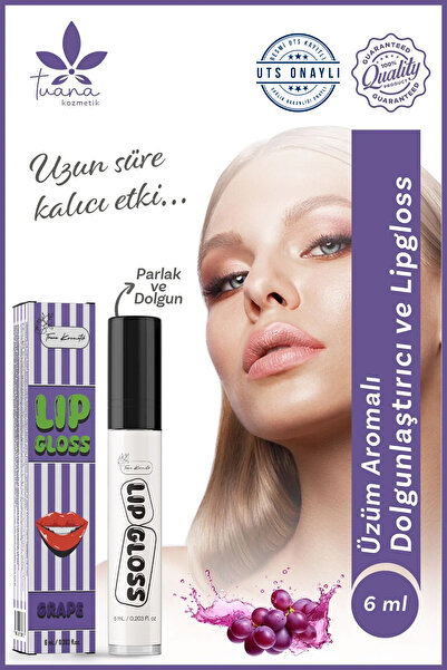 Üzümlü Dudak Dolgunlaştırıcı Ve Parlatıcı Lip Gloss