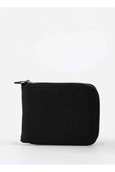 Fabrika Siyah Erkek 11x8x1 cm Deri Cüzdan Frk 329 Flt