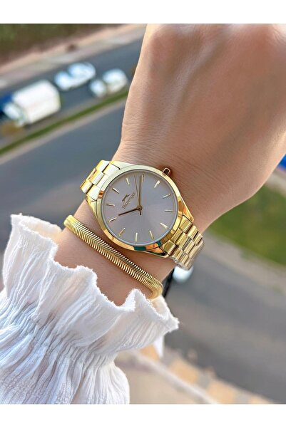 Slazenger BLKT.S.104 30 m Suya Dayanıklı Bileklik Hediyeli Kadın Kol Saati