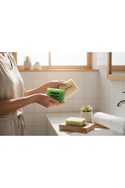 S and C Beauty Doğal Kabak Lifli Aloe Vera Sabunu