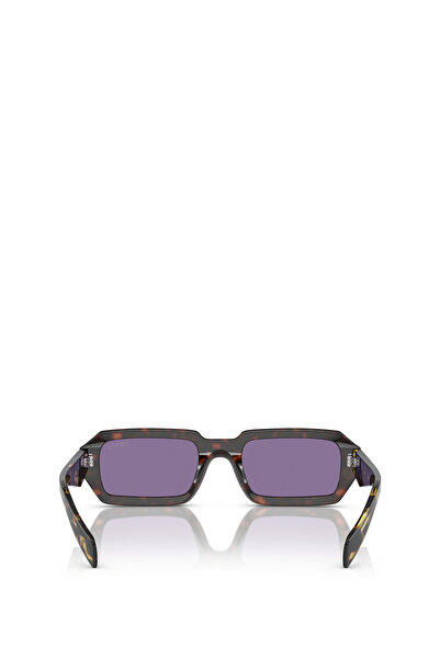 Prada Pr A12S Geometric Brown Women's Sunglasses