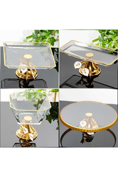 AlyaHomeAksesuar 4 Piece Gala Standing Presentation Set