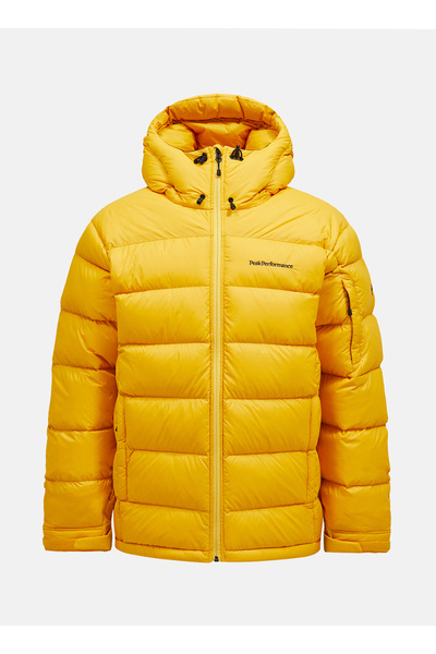 Peak Performance Sarı Erkek Kapüşon Yaka Mont G79634030_M Frost Down
