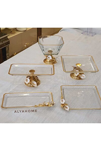 AlyaHomeAksesuar 5 Parça Gala Sunum Seti-2