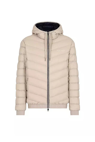 Armani Exchange Krem Erkek Mont 8NZB53 7904 SILVER LINING/ DEEP