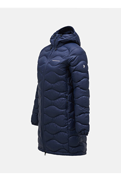 Peak Performance Lacivert Kadın Kapüşon Yaka Mont G79627010_W Helium Down Parka