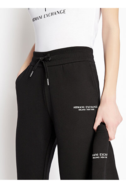 Armani Exchange Kadın Siyah Eşofman Altı 8nypba Yje5z 1200