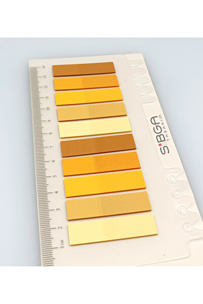 sibga tasarım Transparent Yellow Shades Postit Post-It Post It. Bookmark Bookmark Post-It Sticker Note Paper 200 Sheets