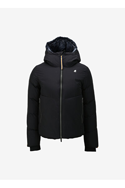 K-Way Siyah - Mavi Erkek Mont K4127GW_HUGOL THERMO SOFT TOUCH