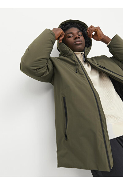 Jack & Jones Khaki Men's Coat 12243225_Jcopayne Parka Ln