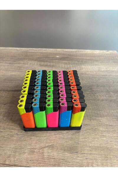 Koko BKJET 1900 Solid Izgaralı Çakmak Yeniden doldurulabilir 50 Adet