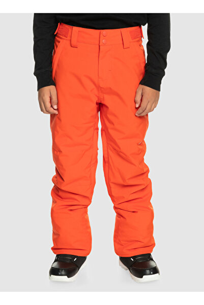 Quiksilver Turuncu Erkek Çocuk Waterproof Kayak Pantolonu EQBTP03051