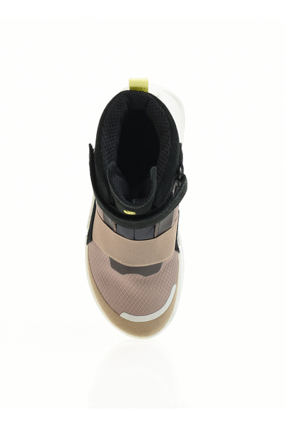 Ecco Bej Erkek Çocuk Gore-Tex Süet Bot BIOM K1 Ankle Boot