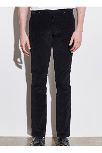 WRANGLER Normal Bel Slim Fit Siyah Erkek Chino Pantolon W12SEC100_Texas Slim ...