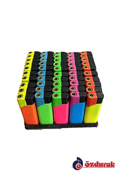 Koko BKJET 1900 Solid Izgaralı Çakmak Yeniden doldurulabilir 50 Adet