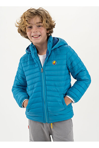 Haribo Lacivert Erkek Çocuk Mont HRBTXT401 Puffer Çocuk Mont