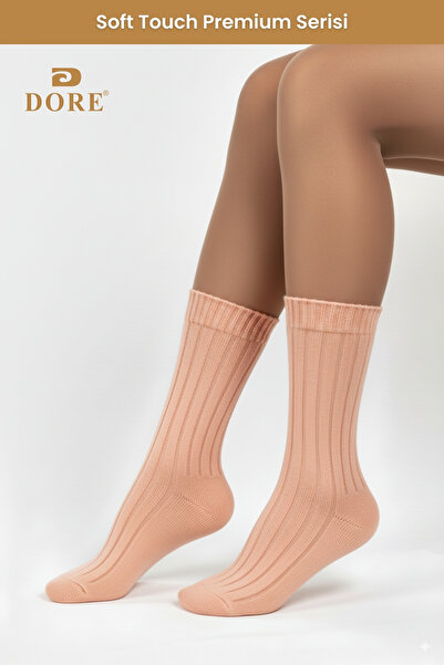 Dore Original Women's Soft Touch Premium Series Soft Textured Wool Corduroy Winter Sleeping Socks 1 Pair