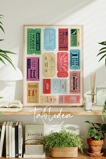 tablodea Ретро табло за билети, ретро плакат в рамка, ретро табло в Pinterest...