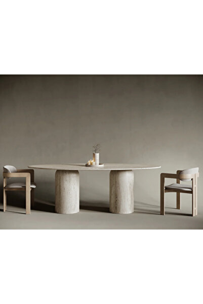 MIARIK DESIGN George Traverten Masa 190x90
