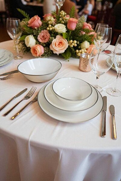 IKEA Oftast 20 Parça Yaldızlı Yemek Takımı Gms