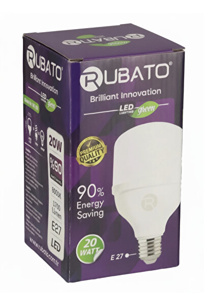 RUBATO 20 W Led Ampul - %90 Enerji Tasarruflu - 1 Adet