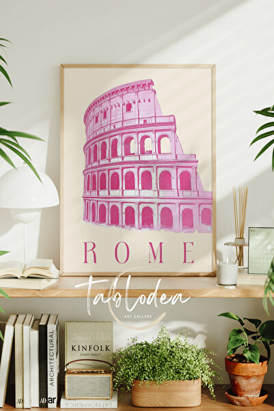 tablodea Tablou decorativ modern înrămat cu Roma, Pictură Roma Pinterest, Pos...