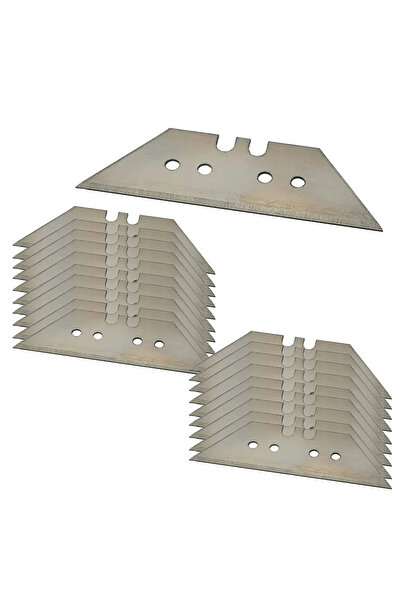 Rodex Set Lame Trapezoidale 20 Bucati, 0.6x19x60mm, Compatibil Cutter, RHT060...