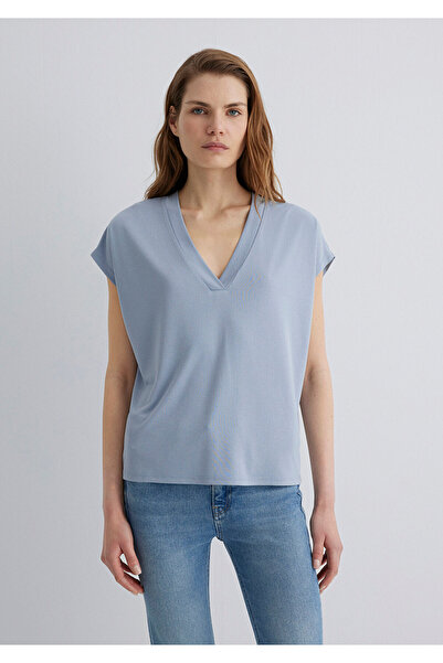 Mavi TOP FĂRĂ MÂNECI DIN BUMBAC