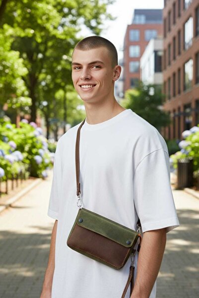 DEDE ERKEK EL ÇANTASI %100 HAKİKİ DERİ