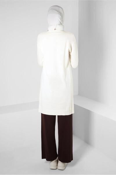 Alvina THROAT COLLAR STRICK TUNIC 44009